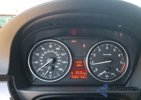 2011 BMW 335 Xi из США, поврежденный, VIN WBAPL5C54BA982586